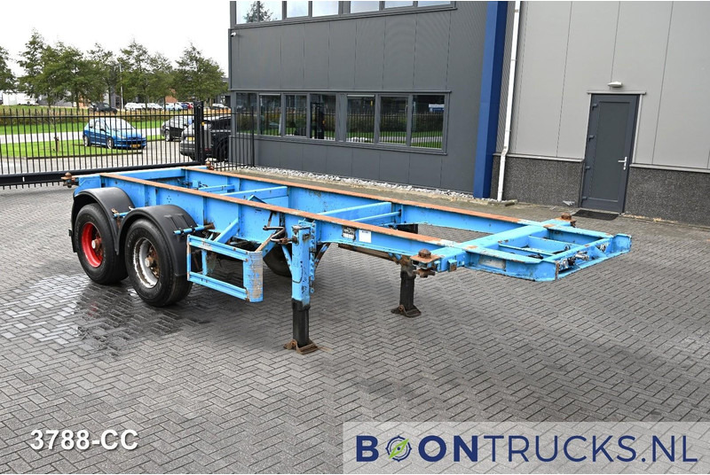 KOHLER CS 20/2 CHASSIS | 20ft * STEEL SUSPENSION * BPW - Containertransporter/ Wissellaadbak oplegger: afbeelding 3 KOHLER CS 20/2 CHASSIS | 20ft * STEEL SUSPENSION * BPW - Containertransporter/ Wissellaadbak oplegger: afbeelding 3