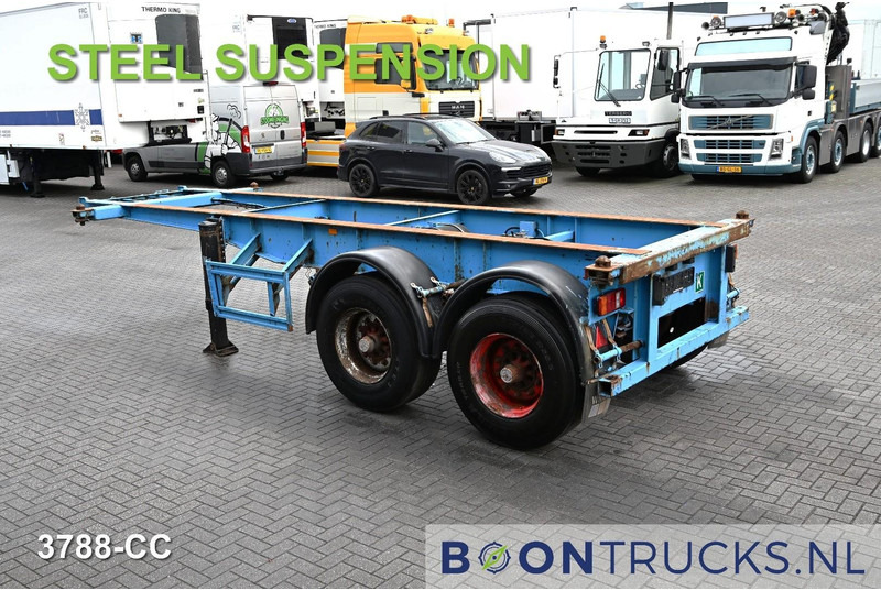 KOHLER CS 20/2 CHASSIS | 20ft * STEEL SUSPENSION * BPW - Containertransporter/ Wissellaadbak oplegger: afbeelding 2 KOHLER CS 20/2 CHASSIS | 20ft * STEEL SUSPENSION * BPW - Containertransporter/ Wissellaadbak oplegger: afbeelding 2