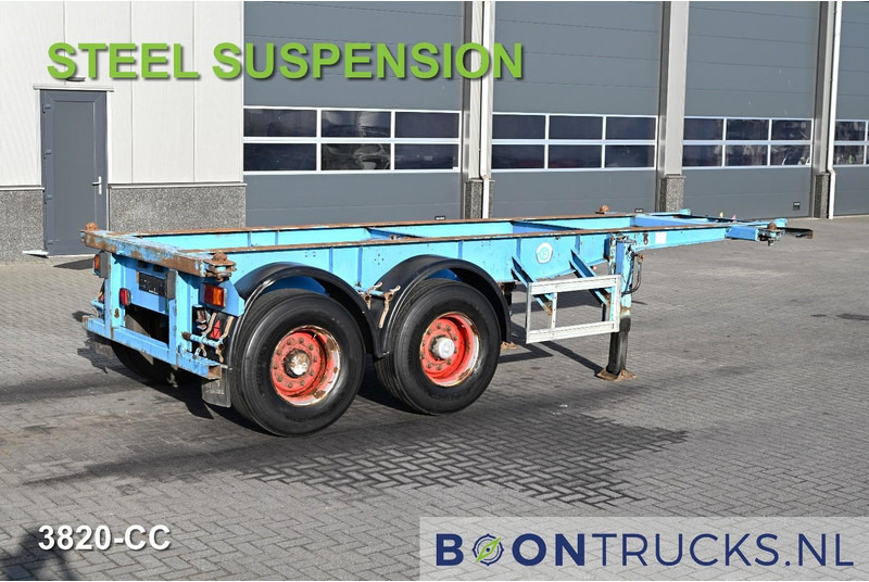 KOHLER CS 20/2 CHASSIS | 20ft * STEEL SUSPENSION * SAF DRUM - Containertransporter/ Wissellaadbak oplegger: afbeelding 1 KOHLER CS 20/2 CHASSIS | 20ft * STEEL SUSPENSION * SAF DRUM - Containertransporter/ Wissellaadbak oplegger: afbeelding 1
