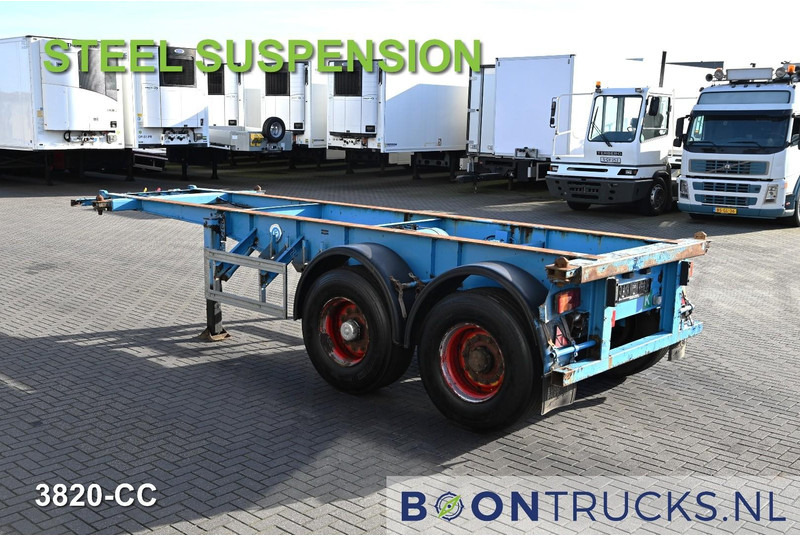 KOHLER CS 20/2 CHASSIS | 20ft * STEEL SUSPENSION * SAF DRUM - Containertransporter/ Wissellaadbak oplegger: afbeelding 2 KOHLER CS 20/2 CHASSIS | 20ft * STEEL SUSPENSION * SAF DRUM - Containertransporter/ Wissellaadbak oplegger: afbeelding 2
