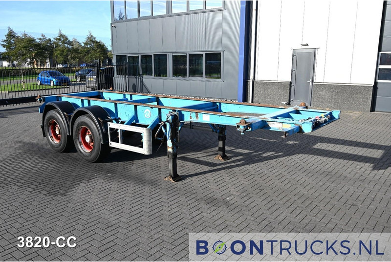 KOHLER CS 20/2 CHASSIS | 20ft * STEEL SUSPENSION * SAF DRUM - Containertransporter/ Wissellaadbak oplegger: afbeelding 3 KOHLER CS 20/2 CHASSIS | 20ft * STEEL SUSPENSION * SAF DRUM - Containertransporter/ Wissellaadbak oplegger: afbeelding 3