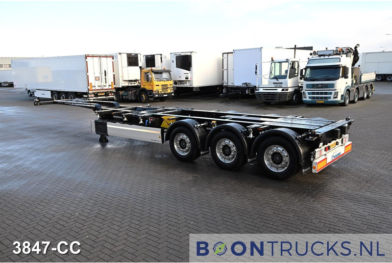 Krone SD BOX LINER TOP CONDITION | LIKE NEW * ALCOA * 2x20-40-45FT HC * LIFT AXLE * NEW APK - Containertransporter/ Wissellaadbak oplegger: afbeelding 5 Krone SD BOX LINER TOP CONDITION | LIKE NEW * ALCOA * 2x20-40-45FT HC * LIFT AXLE * NEW APK - Containertransporter/ Wissellaadbak oplegger: afbeelding 5
