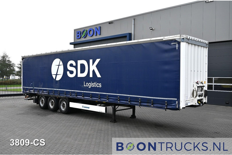 Krone SD PROFI LINER | LIFTING ROOF * TAIL LIFT * 90% TYRES - Schuifzeiloplegger: afbeelding 4 Krone SD PROFI LINER | LIFTING ROOF * TAIL LIFT * 90% TYRES - Schuifzeiloplegger: afbeelding 4