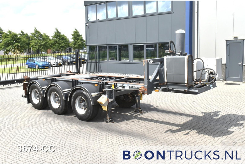 LAG O-3-CC A9 | 20ft TIPPING CHASSIS * 24v SELF SUPPORT * LIFT AXLE * BPW / DISC - Containertransporter/ Wissellaadbak oplegger: afbeelding 4 LAG O-3-CC A9 | 20ft TIPPING CHASSIS * 24v SELF SUPPORT * LIFT AXLE * BPW / DISC - Containertransporter/ Wissellaadbak oplegger: afbeelding 4