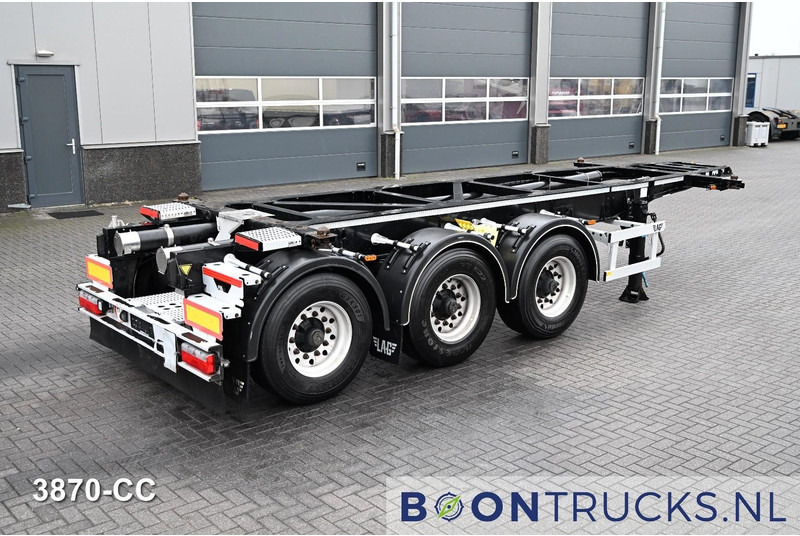 LAG O-3-CC TANK CHASSIS | 20t * 3250 Kg * ADR AT-FL-OX * BPW / DISC - Containertransporter/ Wissellaadbak oplegger: afbeelding 1 LAG O-3-CC TANK CHASSIS | 20t * 3250 Kg * ADR AT-FL-OX * BPW / DISC - Containertransporter/ Wissellaadbak oplegger: afbeelding 1