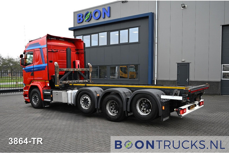 Scania R450 8x2 | EURO6 * CONTAINER TRANSPORT * 20ft TIPPING * NL TRUCK * APK 02-2026 - Containertransporter/ Wissellaadbak vrachtwagen: afbeelding 4 Scania R450 8x2 | EURO6 * CONTAINER TRANSPORT * 20ft TIPPING * NL TRUCK * APK 02-2026 - Containertransporter/ Wissellaadbak vrachtwagen: afbeelding 4