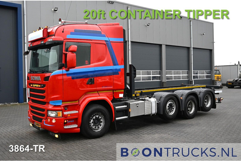 Scania R450 8x2 | EURO6 * CONTAINER TRANSPORT * 20ft TIPPING * NL TRUCK * APK 02-2026 - Containertransporter/ Wissellaadbak vrachtwagen: afbeelding 2 Scania R450 8x2 | EURO6 * CONTAINER TRANSPORT * 20ft TIPPING * NL TRUCK * APK 02-2026 - Containertransporter/ Wissellaadbak vrachtwagen: afbeelding 2