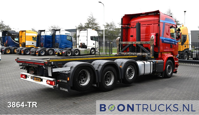 Scania R450 8x2 | EURO6 * CONTAINER TRANSPORT * 20ft TIPPING * NL TRUCK * APK 02-2026 - Containertransporter/ Wissellaadbak vrachtwagen: afbeelding 5 Scania R450 8x2 | EURO6 * CONTAINER TRANSPORT * 20ft TIPPING * NL TRUCK * APK 02-2026 - Containertransporter/ Wissellaadbak vrachtwagen: afbeelding 5