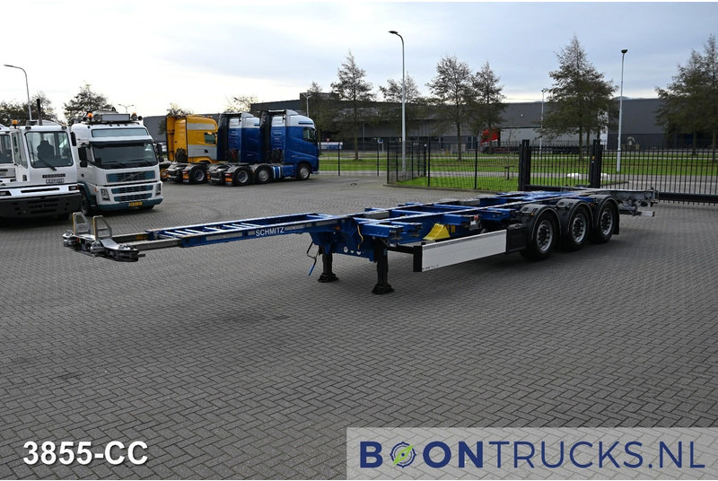 Schmitz Cargobull SCB*S3B | 2x20-30-40-45ft HC * LIFT AXLE * DISC BRAKE * EXTENDABLE REAR - Containertransporter/ Wissellaadbak oplegger: afbeelding 5 Schmitz Cargobull SCB*S3B | 2x20-30-40-45ft HC * LIFT AXLE * DISC BRAKE * EXTENDABLE REAR - Containertransporter/ Wissellaadbak oplegger: afbeelding 5