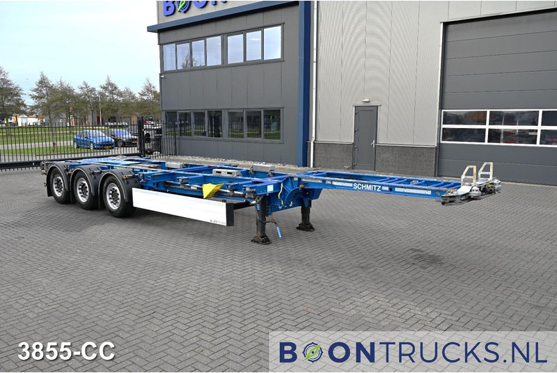 Schmitz Cargobull SCB*S3B | 2x20-30-40-45ft HC * LIFT AXLE * DISC BRAKE * EXTENDABLE REAR - Containertransporter/ Wissellaadbak oplegger: afbeelding 4 Schmitz Cargobull SCB*S3B | 2x20-30-40-45ft HC * LIFT AXLE * DISC BRAKE * EXTENDABLE REAR - Containertransporter/ Wissellaadbak oplegger: afbeelding 4