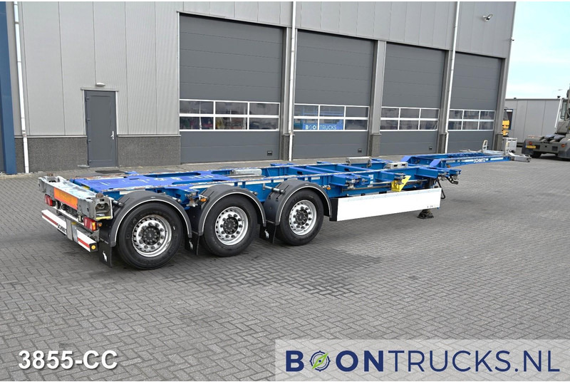 Schmitz Cargobull SCB*S3B | 2x20-30-40-45ft HC * LIFT AXLE * DISC BRAKE * EXTENDABLE REAR - Containertransporter/ Wissellaadbak oplegger: afbeelding 1 Schmitz Cargobull SCB*S3B | 2x20-30-40-45ft HC * LIFT AXLE * DISC BRAKE * EXTENDABLE REAR - Containertransporter/ Wissellaadbak oplegger: afbeelding 1