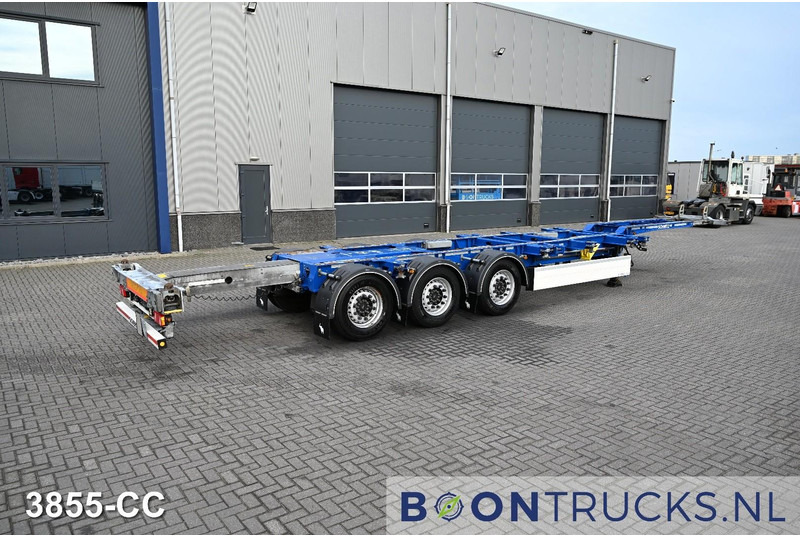 Schmitz Cargobull SCB*S3B | 2x20-30-40-45ft HC * LIFT AXLE * DISC BRAKE * EXTENDABLE REAR - Containertransporter/ Wissellaadbak oplegger: afbeelding 2 Schmitz Cargobull SCB*S3B | 2x20-30-40-45ft HC * LIFT AXLE * DISC BRAKE * EXTENDABLE REAR - Containertransporter/ Wissellaadbak oplegger: afbeelding 2