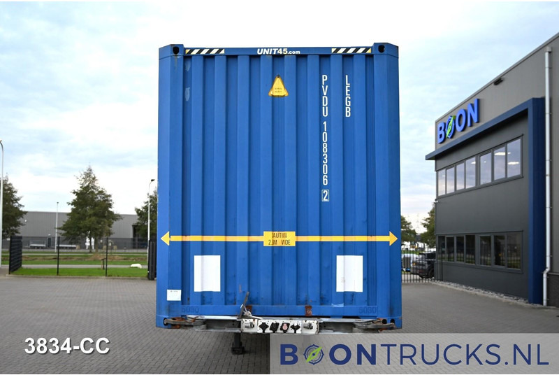 Schmitz Cargobull SCF 24 FIXXED CHASSIS | 45ft HC * 4350 kg * APK 12-2026 * NL TRAILER - Gesloten oplegger: afbeelding 5 Schmitz Cargobull SCF 24 FIXXED CHASSIS | 45ft HC * 4350 kg * APK 12-2026 * NL TRAILER - Gesloten oplegger: afbeelding 5