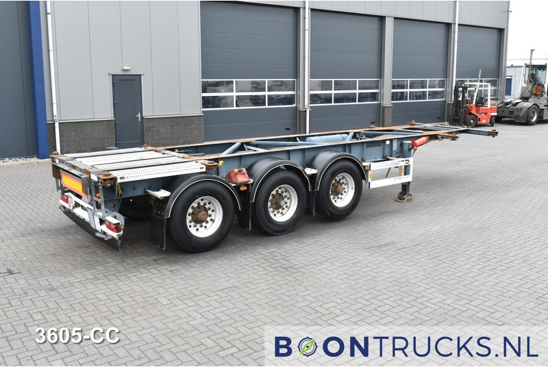 Van Hool 3B0071 TANK CHASSIS | 20-30ft * ADR: FL, AT, OX * 3840 KG * LIFT AXLE - Containertransporter/ Wissellaadbak oplegger: afbeelding 1 Van Hool 3B0071 TANK CHASSIS | 20-30ft * ADR: FL, AT, OX * 3840 KG * LIFT AXLE - Containertransporter/ Wissellaadbak oplegger: afbeelding 1