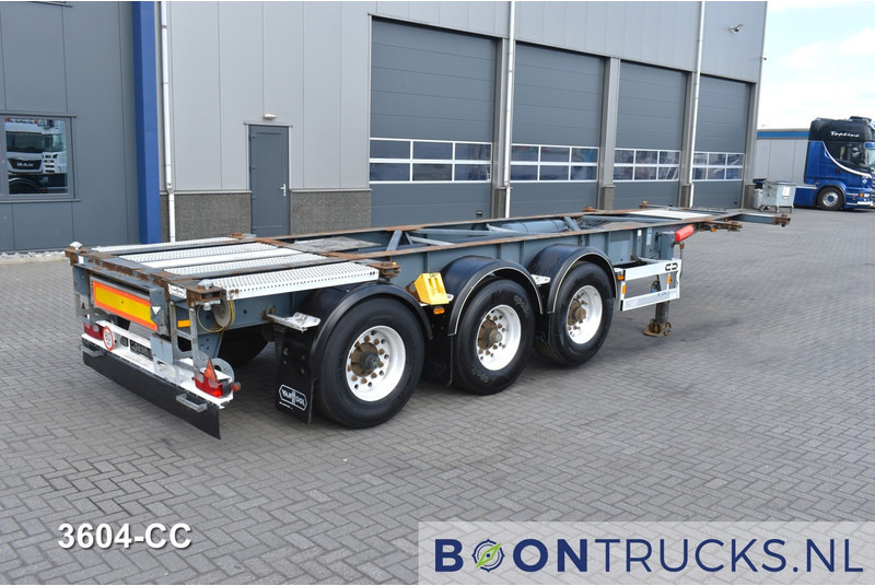 Van Hool 3B0071 TANK CHASSIS | 20-30ft * ADR: FL, AT, OX * 3840 KG * LIFT AXLE - Containertransporter/ Wissellaadbak oplegger: afbeelding 1 Van Hool 3B0071 TANK CHASSIS | 20-30ft * ADR: FL, AT, OX * 3840 KG * LIFT AXLE - Containertransporter/ Wissellaadbak oplegger: afbeelding 1