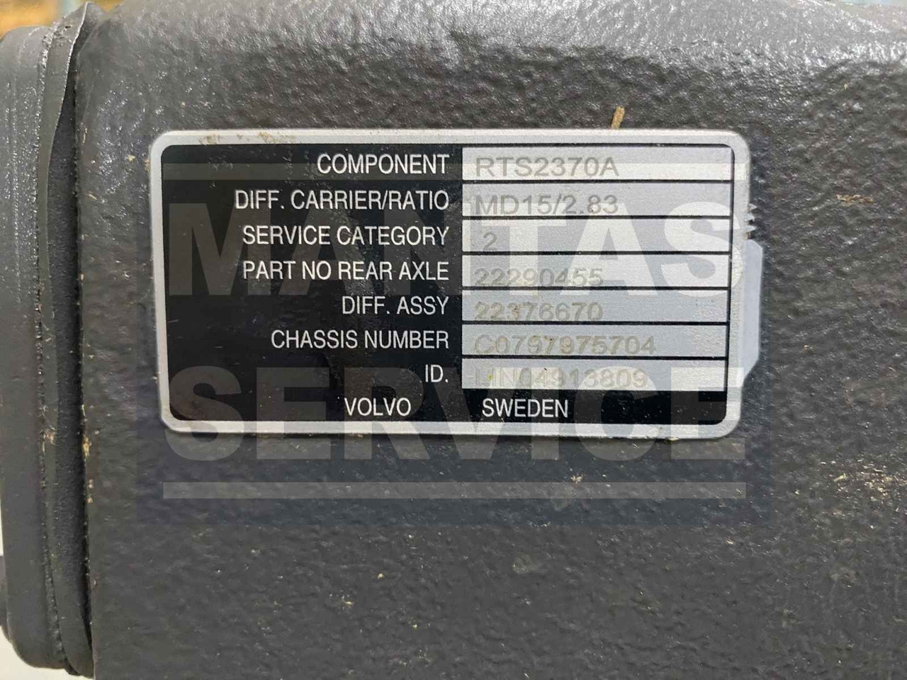 VOLVO DIFFERENTIAL CARRIER 22376670 - Transmissie voor Vrachtwagen: afbeelding 3 VOLVO DIFFERENTIAL CARRIER 22376670 - Transmissie voor Vrachtwagen: afbeelding 3