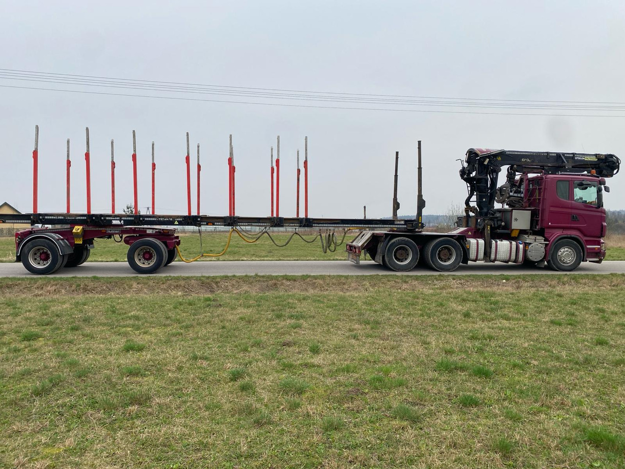 SCANIA R500 - Houttransport, Kraanwagen: afbeelding 4 SCANIA R500 - Houttransport, Kraanwagen: afbeelding 4