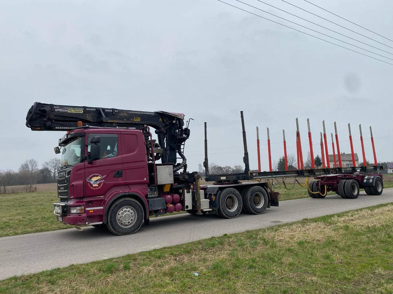 SCANIA R500 - Houttransport, Kraanwagen: afbeelding 2 SCANIA R500 - Houttransport, Kraanwagen: afbeelding 2