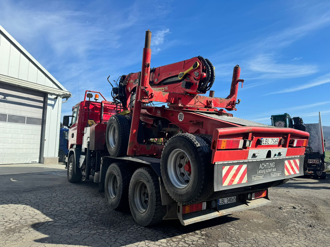 SCANIA R500 - Houttransport, Kraanwagen: afbeelding 4 SCANIA R500 - Houttransport, Kraanwagen: afbeelding 4