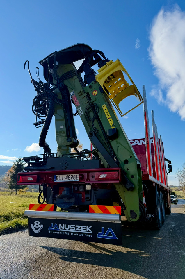 SCANIA R520 XT - Houttransport, Kraanwagen: afbeelding 5 SCANIA R520 XT - Houttransport, Kraanwagen: afbeelding 5