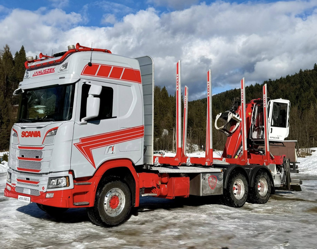 SCANIA R580 - Houttransport: afbeelding 2 SCANIA R580 - Houttransport: afbeelding 2