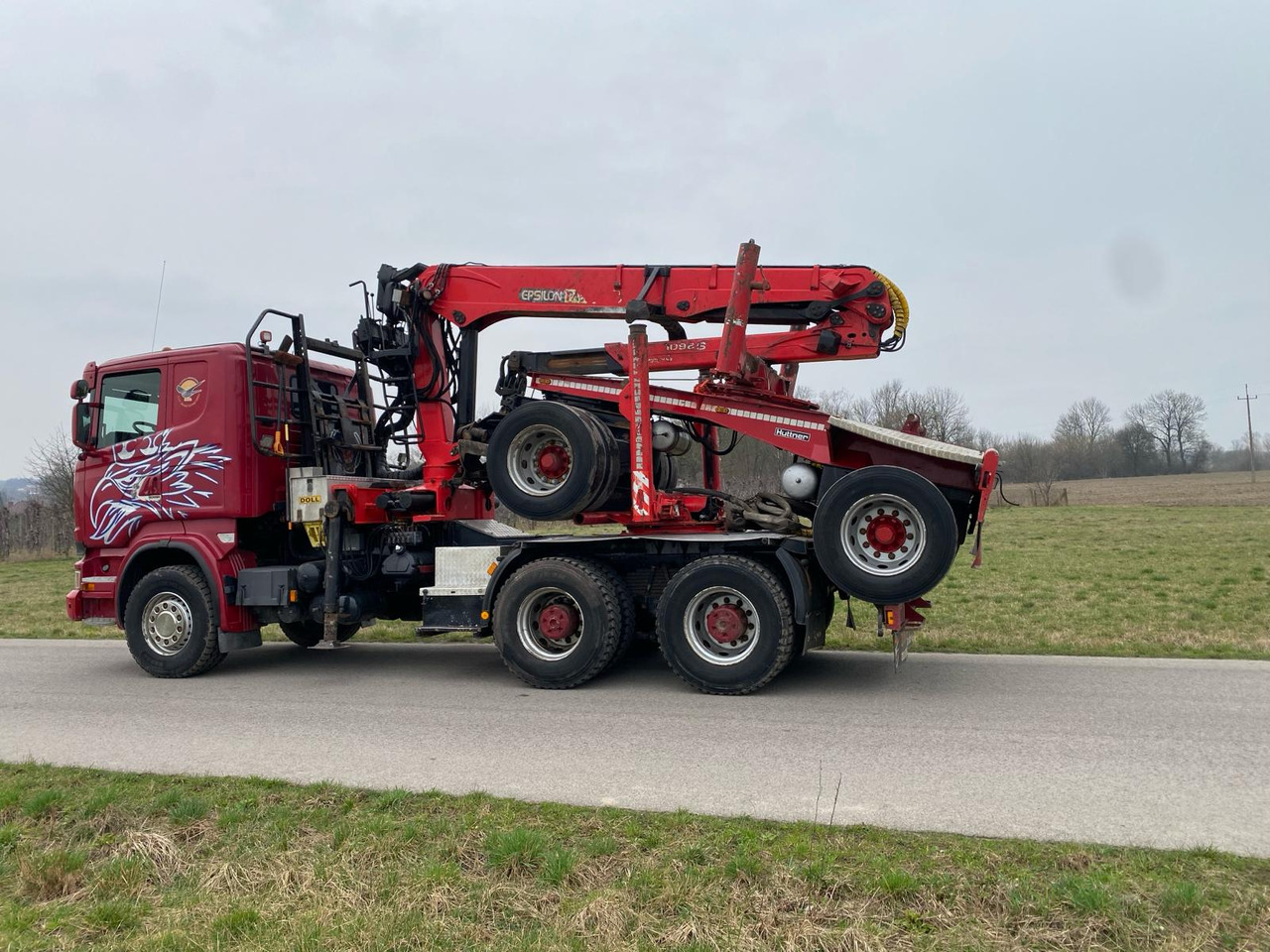 SCANIA R620 - Houttransport, Kraanwagen: afbeelding 2 SCANIA R620 - Houttransport, Kraanwagen: afbeelding 2