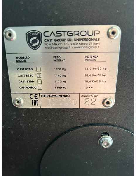 Cast CAST 825D - Wiellader: afbeelding 5 Cast CAST 825D - Wiellader: afbeelding 5