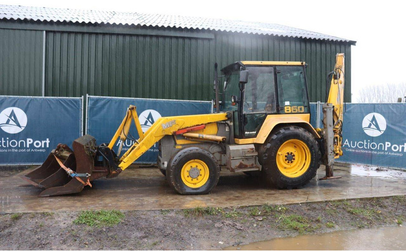 Massey Ferguson 860 - Graaflaadmachine: afbeelding 1 Massey Ferguson 860 - Graaflaadmachine: afbeelding 1
