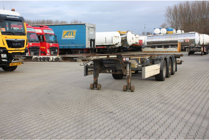Schmitz Cargobull - Chassis oplegger: afbeelding 1 Schmitz Cargobull - Chassis oplegger: afbeelding 1