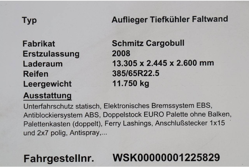 Schmitz Cargobull SKO 24 - Koelwagen oplegger: afbeelding 3 Schmitz Cargobull SKO 24 - Koelwagen oplegger: afbeelding 3