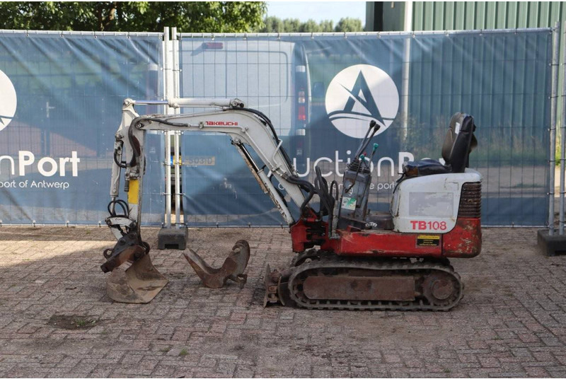 Takeuchi TB108 - Minigraafmachine: afbeelding 2 Takeuchi TB108 - Minigraafmachine: afbeelding 2