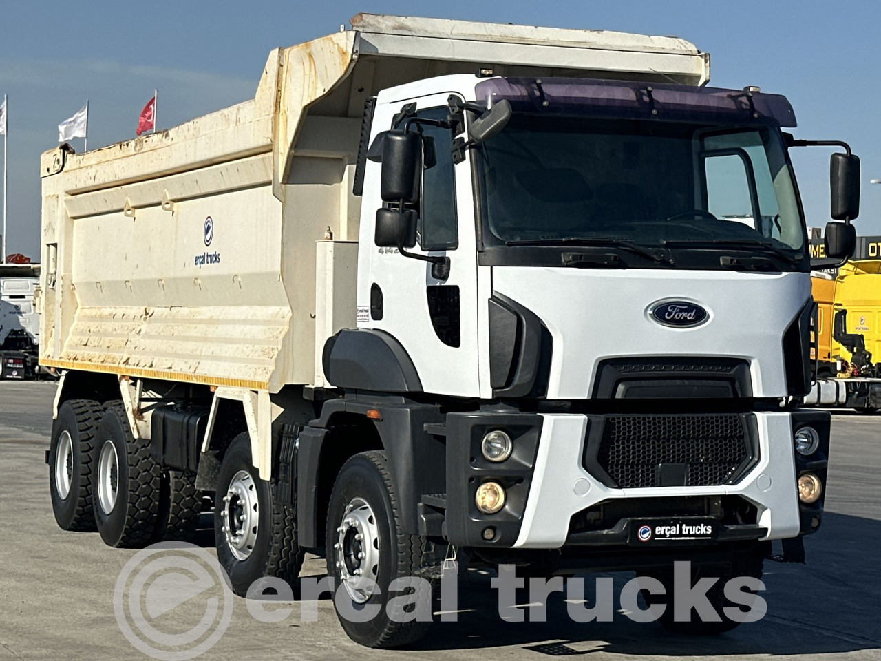 FORD 2018 FORD 4142 /MANUAL-AC-EURO6-8X4 HARDOX TIPPER - Kipper vrachtwagen: afbeelding 3 FORD 2018 FORD 4142 /MANUAL-AC-EURO6-8X4 HARDOX TIPPER - Kipper vrachtwagen: afbeelding 3