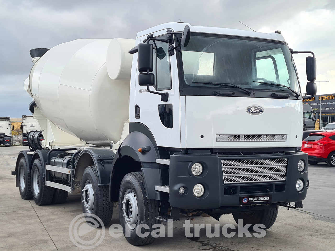 FORD Ford 2015 4136/ EURO 5 - AC-NEW ENGINE-CONCRETE MIXER - Kipper vrachtwagen: afbeelding 3 FORD Ford 2015 4136/ EURO 5 - AC-NEW ENGINE-CONCRETE MIXER - Kipper vrachtwagen: afbeelding 3