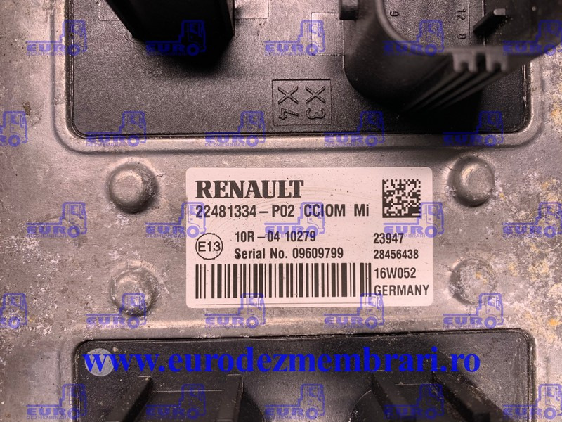 CALCULATOR CCIOM RENAULT T MEGA 22481334 - ECU voor Vrachtwagen: afbeelding 2 CALCULATOR CCIOM RENAULT T MEGA 22481334 - ECU voor Vrachtwagen: afbeelding 2