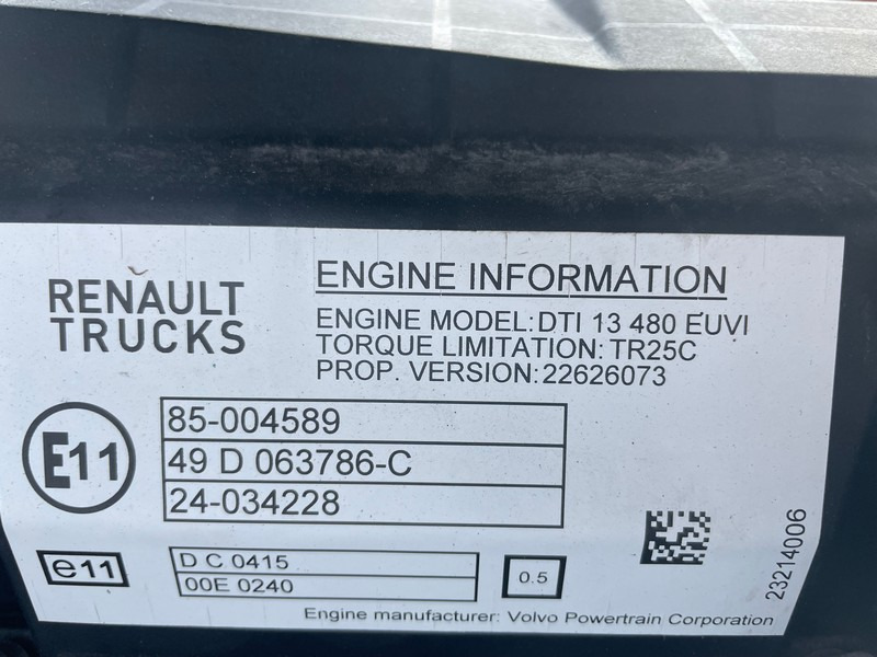 MOTOR RENAULT T DTI13 E6 480CP - Motor voor Vrachtwagen: afbeelding 5 MOTOR RENAULT T DTI13 E6 480CP - Motor voor Vrachtwagen: afbeelding 5