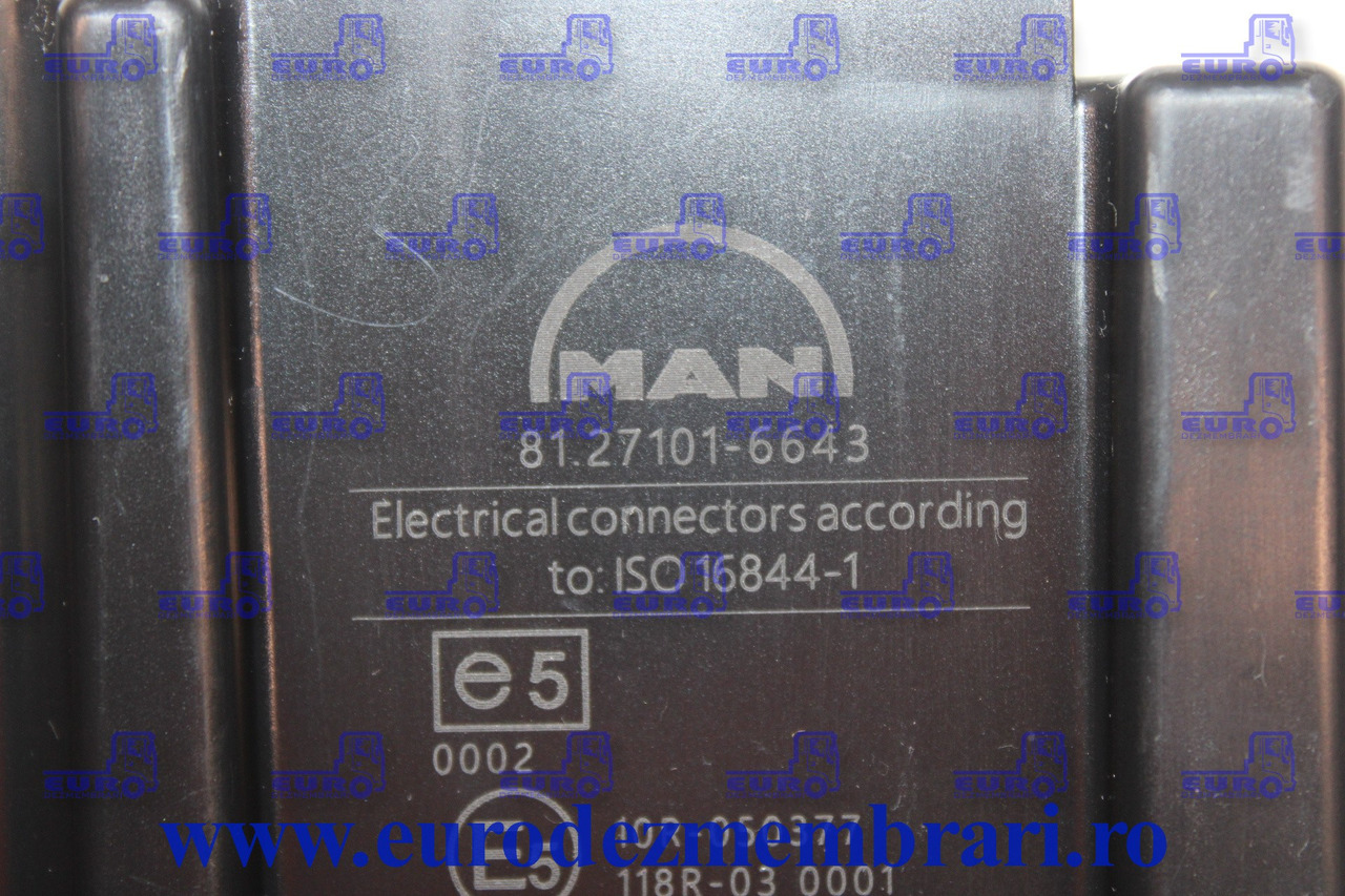 TAHOGRAF MAN TGX TG3 81.27101.6643 81.27101.6599 81.27101.6660 - ECU voor Vrachtwagen: afbeelding 2 TAHOGRAF MAN TGX TG3 81.27101.6643 81.27101.6599 81.27101.6660 - ECU voor Vrachtwagen: afbeelding 2