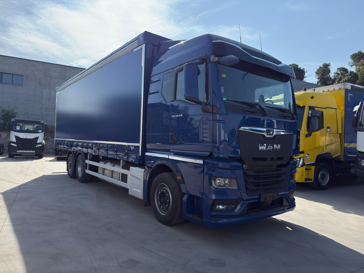 MAN 26.510 TGX E6 (Tauliner) - Schuifzeilen vrachtwagen: afbeelding 2 MAN 26.510 TGX E6 (Tauliner) - Schuifzeilen vrachtwagen: afbeelding 2