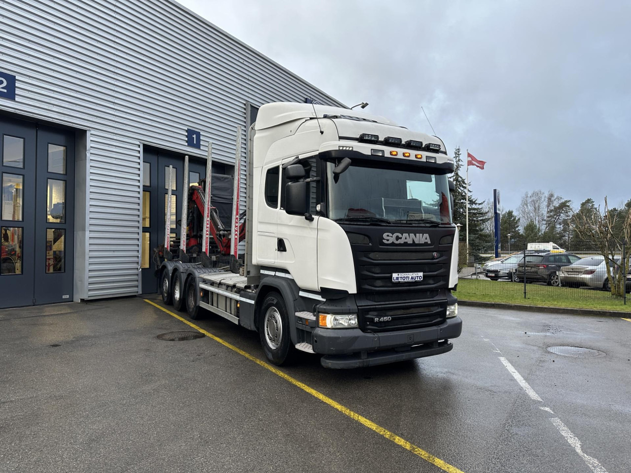 SCANIA R 450 LB8x4*4HNB - Chassis vrachtwagen: afbeelding 1 SCANIA R 450 LB8x4*4HNB - Chassis vrachtwagen: afbeelding 1