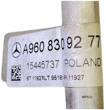 Mercedes-Benz MP5 - Airco onderdeel: afbeelding 2 Mercedes-Benz MP5 - Airco onderdeel: afbeelding 2
