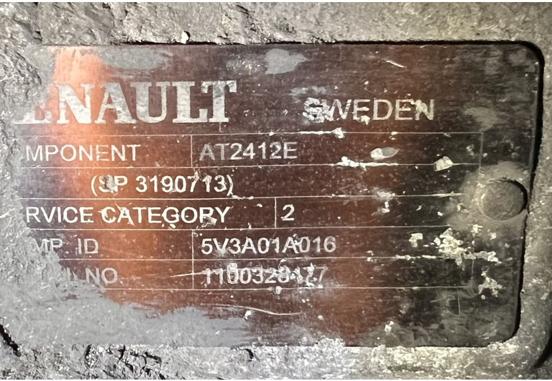 Renault AT2412E - Versnellingsbak: afbeelding 4 Renault AT2412E - Versnellingsbak: afbeelding 4