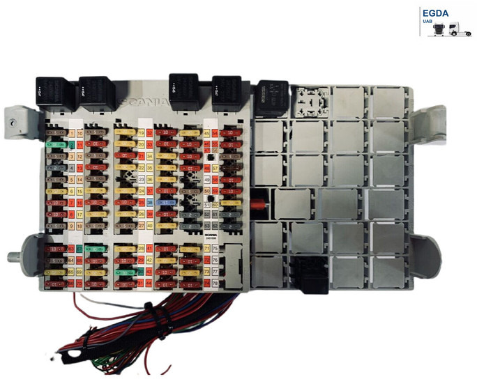Scania P250 - Elektrisch systeem: afbeelding 1 Scania P250 - Elektrisch systeem: afbeelding 1