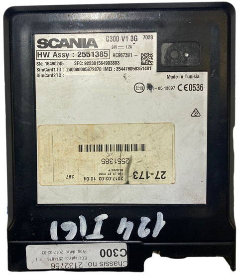 Scania S - ECU: afbeelding 1 Scania S - ECU: afbeelding 1