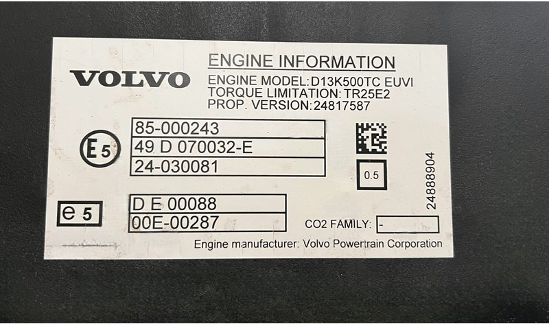 Volvo FH Aero - Motor: afbeelding 3 Volvo FH Aero - Motor: afbeelding 3