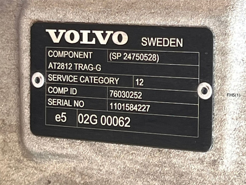 Volvo - Versnellingsbak: afbeelding 4 Volvo - Versnellingsbak: afbeelding 4