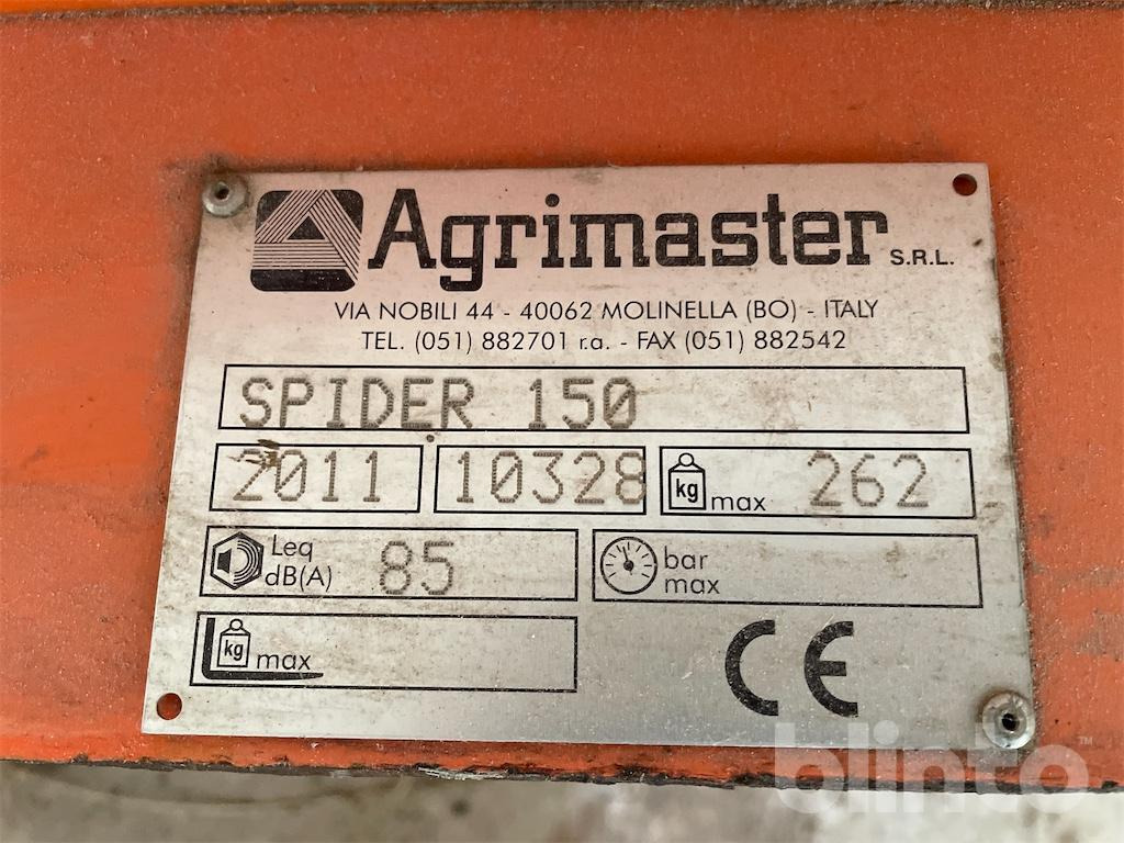 Agrimaster sprider 150 - Maaimachine: afbeelding 5 Agrimaster sprider 150 - Maaimachine: afbeelding 5