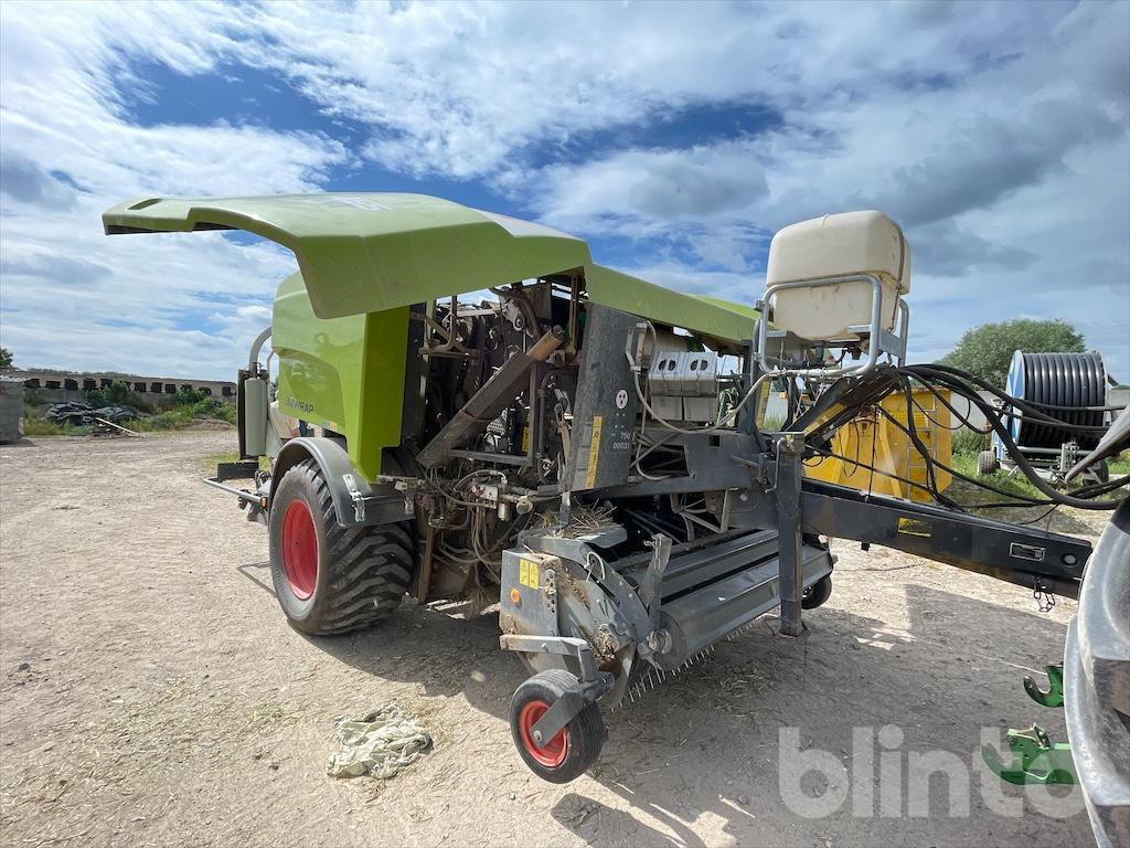 Ronde balenpers CLAAS 455 Rollant Uniwrap: afbeelding 10