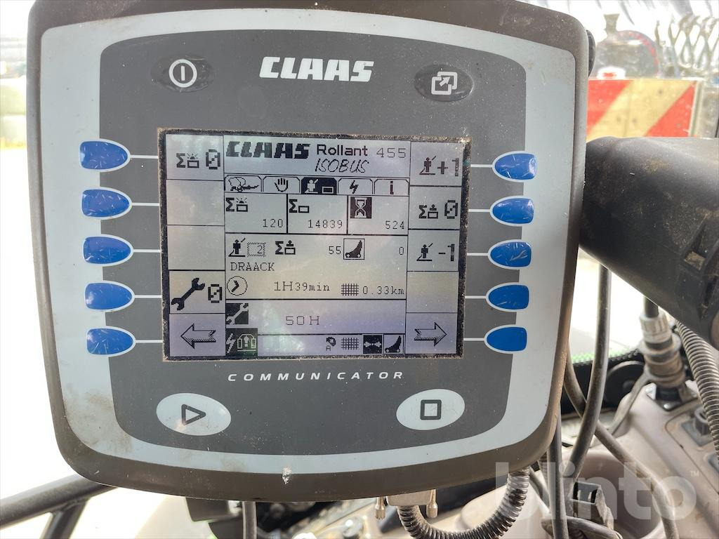 Ronde balenpers CLAAS 455 Rollant Uniwrap: afbeelding 7