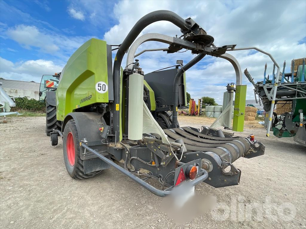 Ronde balenpers CLAAS 455 Rollant Uniwrap: afbeelding 12