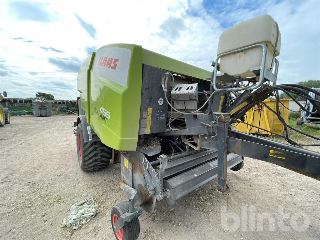 Ronde balenpers CLAAS 455 Rollant Uniwrap: afbeelding 9