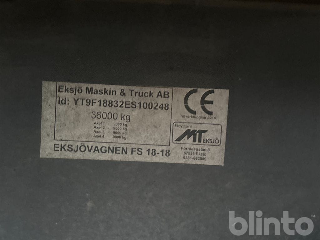 Gesloten aanhangwagen EKSJÖVAGNEN FS 18-18: afbeelding 20 Gesloten aanhangwagen EKSJÖVAGNEN FS 18-18: afbeelding 20